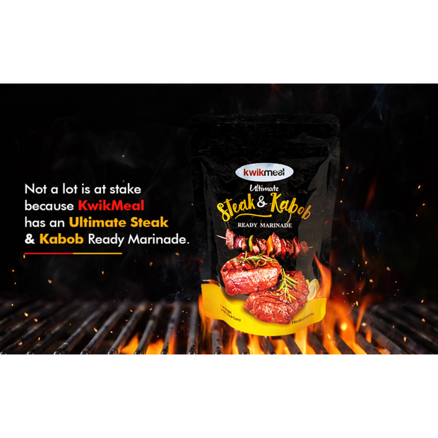 KwikMeal Steak & Kabob Marinade