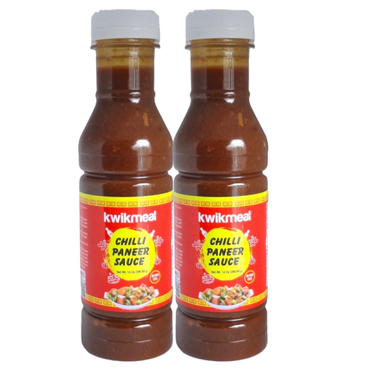 KwikMeal Chilli Paneer Sauce - 2 Pack of 14 Oz Each. Free Shipping