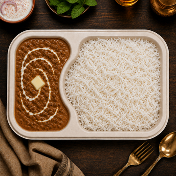Slow-Cooked Dal Makhani & Basmati Rice