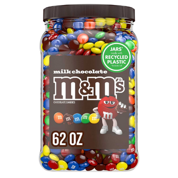Milk Chocolate Candy, Pantry Size Jar, 62 Ounces - 1 Pack