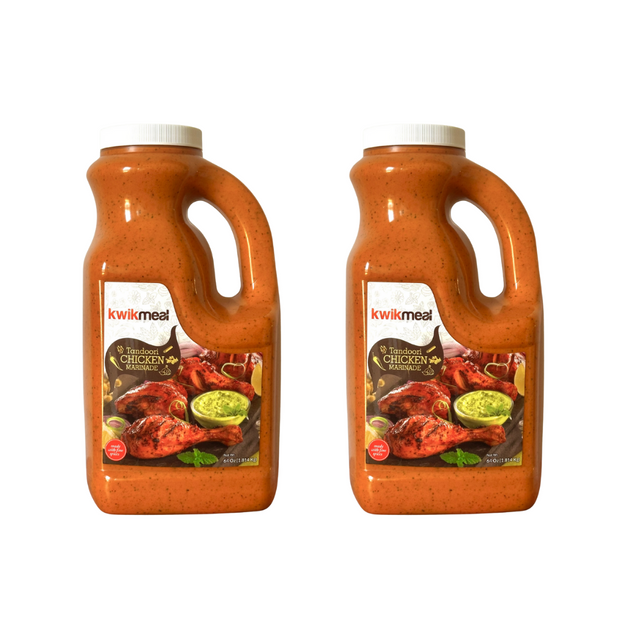 KwikMeal Tandoori Chicken Marinade Paste – Restaurant-Style North Indian Tandoori & Tikka Marinade with Yogurt, Ginger & Garlic – 8 oz (226g)